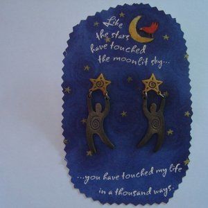 New Star Drop Earrings